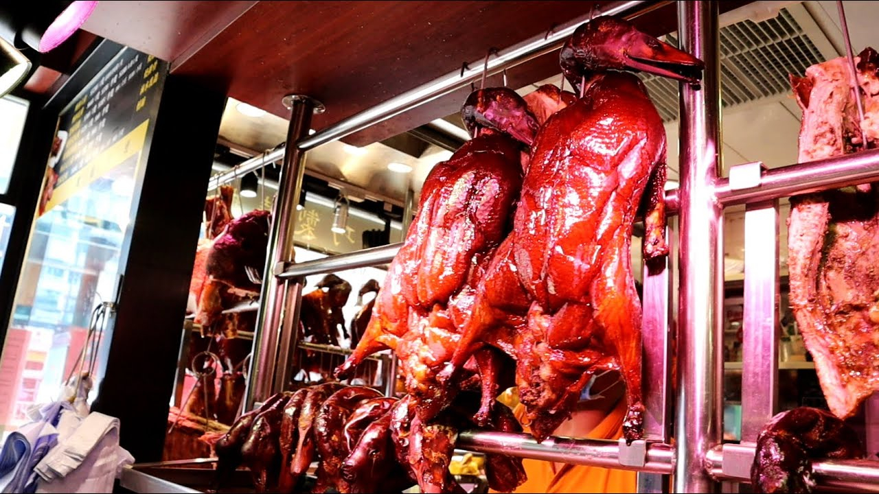 香港驰名深井烧鹅,饿了来只皮脆肉嫩烧鹅下饭,干净实惠,抵食!